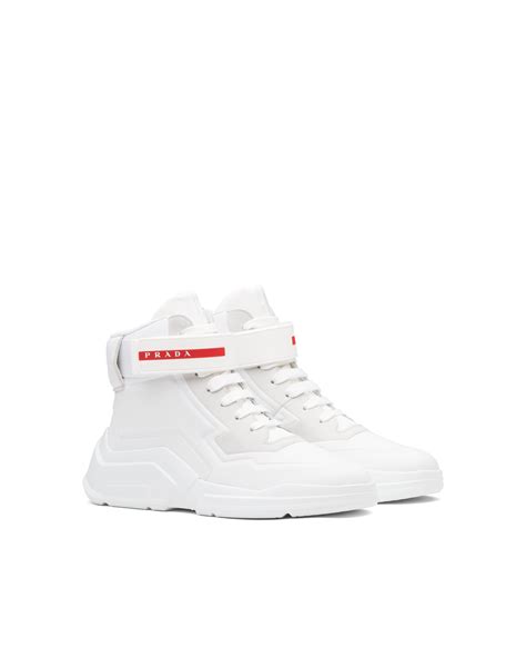 prada high top canvas|Prada polarius high top.